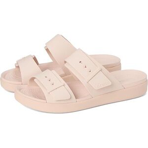 CROCS Brooklyn Low Low Women's Sandals in Light Pink